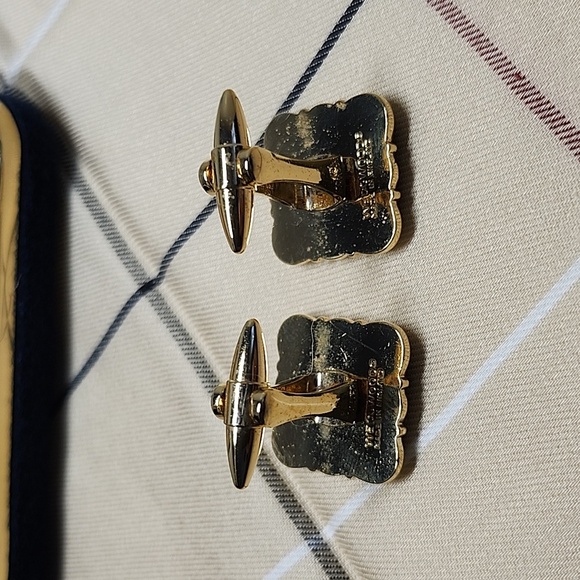 Wedgwood cufflinks black Jasper ⚫️ - Picture 7 of 10